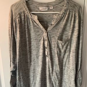 Light weight gray long sleeve shirt